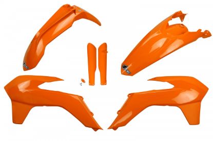 Afbeeldingen van UFO FULL KIT KTM ORANGE - EXC / EXC-F 2014-2016