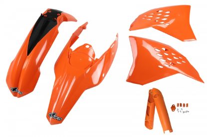 Afbeeldingen van UFO FULL KIT KTM ORANGE - EXC / EXC-F 2009-2011