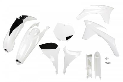 Afbeeldingen van UFO FULL KIT KTM WHITE - SX / SX-F 2011-2011