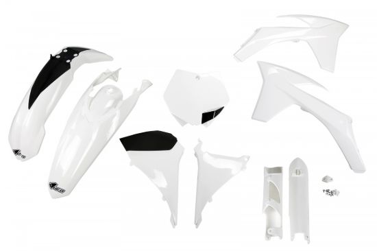 Afbeeldingen van UFO FULL KIT KTM WHITE - SX / SX-F 2011-2011