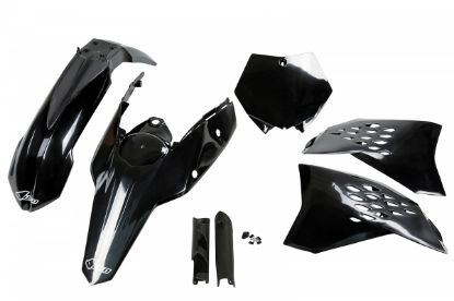 Afbeeldingen van UFO FULL KIT KTM BLACK - SX / SX-F 2007-2010