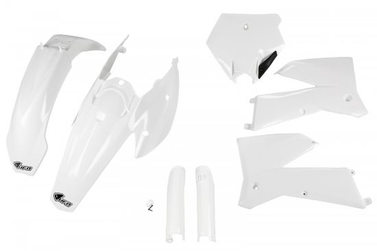 Afbeeldingen van UFO FULL KIT KTM WHITE - SX / SX-F 2005-2006