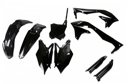 Picture of UFO FULL KIT KAWASAKI BLACK - KXF 450 2018-2018