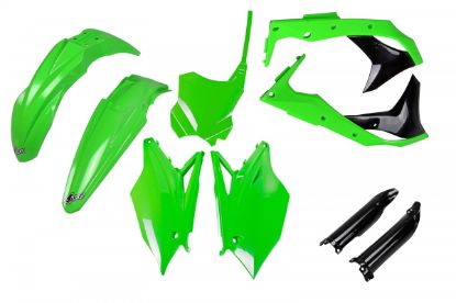 Afbeeldingen van UFO FULL KIT KAWASAKI OEM 20 - KXF 250 2018-2020