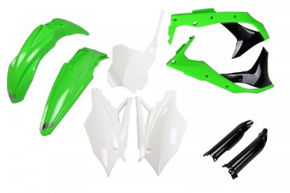 Afbeeldingen van UFO FULL KIT KAWASAKI OEM 18 - KXF 250 2018-2020