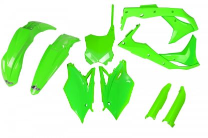 Afbeeldingen van UFO FULL KIT KAWASAKI NEON GREEN - KXF 250 2017-2017