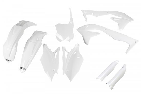 Afbeeldingen van UFO FULL KIT KAWASAKI WHITE - KXF 450 2016-2017