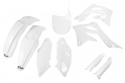 Afbeeldingen van UFO FULL KIT KAWASAKI WHITE - KXF 450 2012-2012