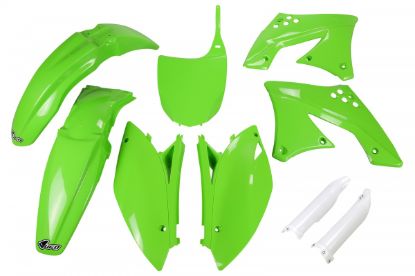 Afbeeldingen van UFO FULL KIT KAWASAKI GREEN - KXF 250 2009-2012