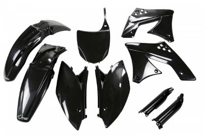 Picture of UFO FULL KIT KAWASAKI BLACK - KXF 250 2009-2012