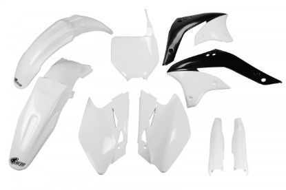 Picture of UFO FULL KIT KAWASAKI WHITE - KXF 450 2007-2007