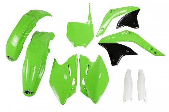 Afbeeldingen van UFO FULL KIT KAWASAKI GREEN - KXF 450 2007-2007