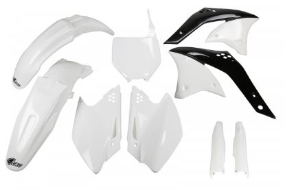 Picture of UFO FULL KIT KAWASAKI WHITE - KXF 250 2007-2007