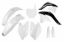 Afbeeldingen van UFO FULL KIT KAWASAKI WHITE - KXF 450 2006-2006
