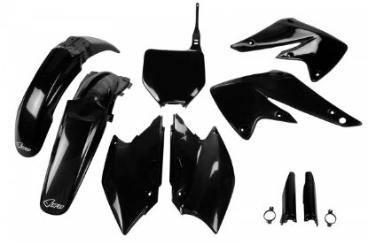 Picture of UFO FULL KIT KAWASAKI BLACK - KXF 250 2004-2005