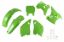 Afbeeldingen van UFO FULL KIT KAWASAKI GREEN - KX 125/250 1992-1992