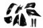 Afbeeldingen van UFO FULL KIT HUSQVARNA BLACK - TC 125 2015-2015