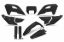 Afbeeldingen van UFO FULL KIT HUSQVARNA BLACK WITH HEADLIGHT - TE / FE 2024