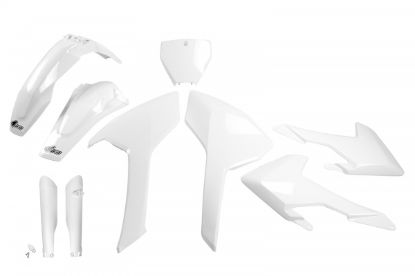 Afbeeldingen van UFO FULL KIT HUSQVARNA WHITE - TC / FC 2016-2018