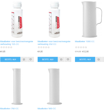Afbeelding voor categorie Maatbekers