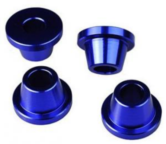 Afbeeldingen van Scar Aluminium Rubber Killer Blauw Sx/Sxf 2023-2025 Husq 2023-2024 GasGas 2024-2025