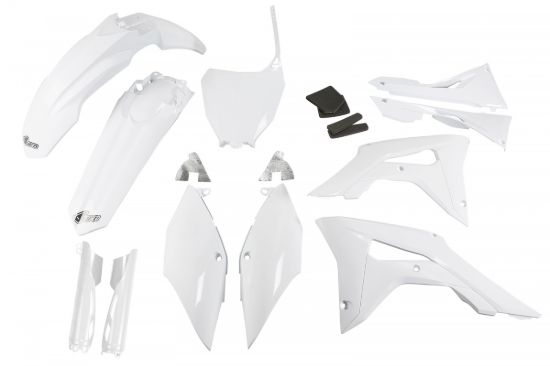 Afbeeldingen van UFO FULL KIT HONDA WHITE WITH AIRBOX COVER - CRF 250R 18-21 / CRF 450R 17-20