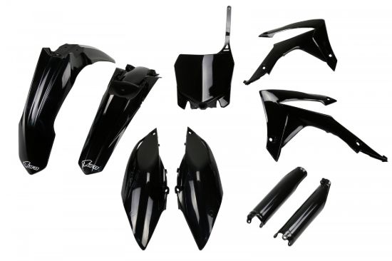 Afbeeldingen van UFO FULL KIT HONDA BLACK - CRF 250R 2014-2017 / CRF 450R 2013-2016