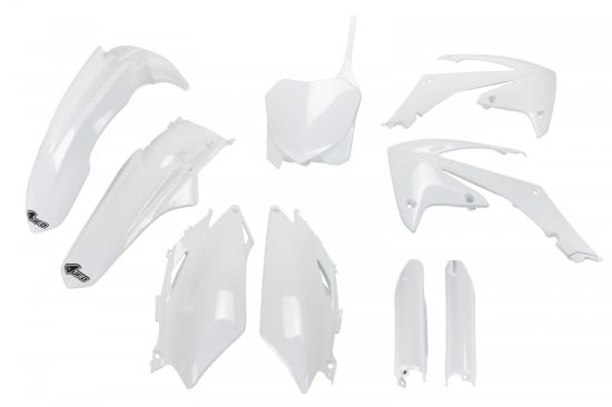 Afbeeldingen van UFO FULL KIT HONDA WHITE - CRF 250R 2011-2013 / CRF 450R 2011-2012