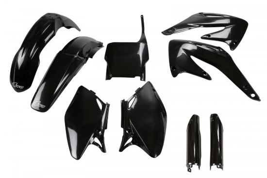 Afbeeldingen van UFO FULL KIT HONDA BLACK - CRF 450R 2004-2004
