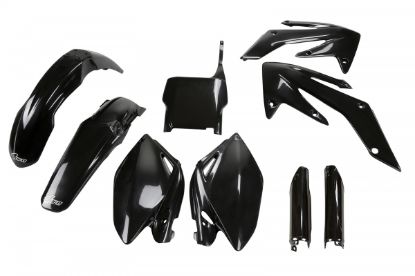 Afbeeldingen van UFO FULL KIT HONDA BLACK - CRF 250R 2006-2007