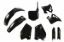 Afbeeldingen van UFO FULL KIT HONDA BLACK - CR 125 / CR 250 1995-1997