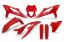 Afbeeldingen van UFO FULL KIT BETA RED WITH HEADLIGHT - RR 125 /RR 250/RR 300/RR 350/RR 400 2023-2024