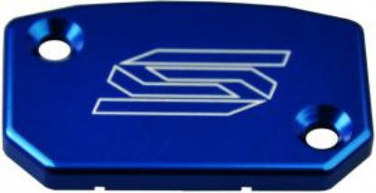 Afbeeldingen van Scar Voorrem/Koppeling Cilinder Deksel KTM/Husqvarna/TM/GasGas/Husaberg/Beta/Sherco Blauw