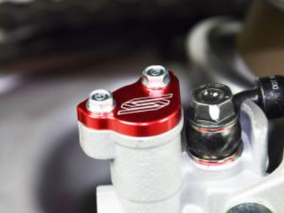 Afbeeldingen van Achterrem cilinder deksel Scar Honda Rood