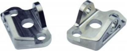 Afbeeldingen van Scar Titanium Voetensteunbracket Yamaha YZ125 1999-2026 YZ250 1999-2001, 2022-2026 Fantic XX125 XX250 2023-2024