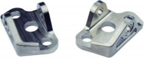 Afbeeldingen van Scar Titanium Voetensteunbracket Yamaha YZ125 1999-2026 YZ250 1999-2001, 2022-2026 Fantic XX125 XX250 2023-2024