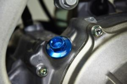 Afbeeldingen van Scar Olie Vuldop Husqvarna/Kawasaki Blauw