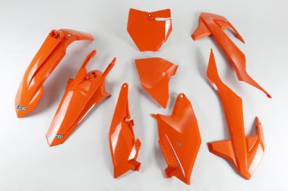 Afbeeldingen van UFO PLASTIC KIT KTM ORANGE - SX85 18-23