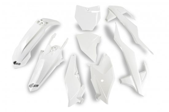Afbeeldingen van UFO PLASTIC KIT KTM WHITE - SX85 18-23