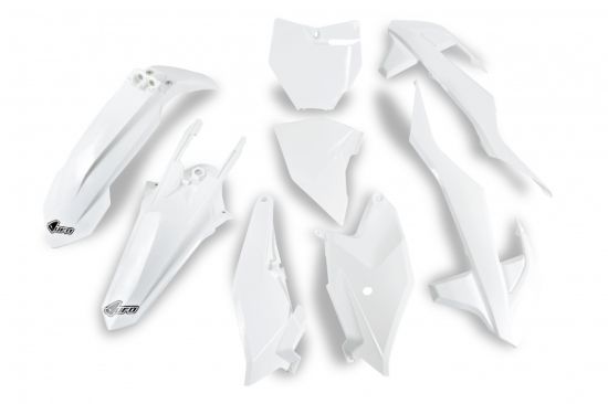 Afbeeldingen van UFO PLASTIC KIT KTM WHITE 20-21 - SX85 18-23