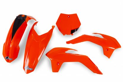 Afbeeldingen van UFO PLASTIC KIT KTM NEON ORANGE - KTM 85 13-17