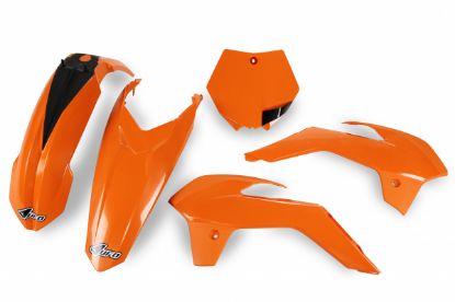 Afbeeldingen van UFO PLASTIC KIT KTM ORANGE - KTM 85 13-16