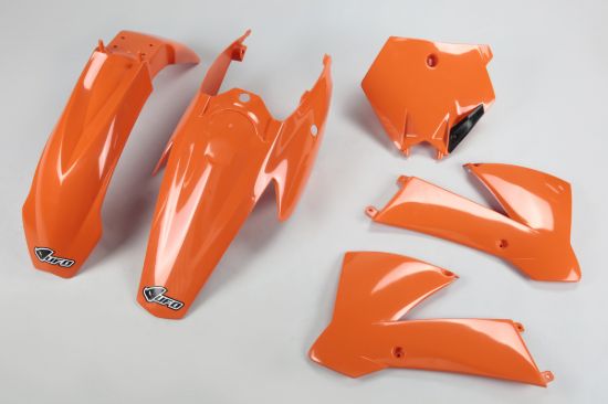 Afbeeldingen van UFO PLASTIC KIT KTM ORANGE (OEM) - KTM 85 04-05