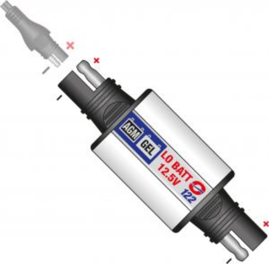 Afbeeldingen van PWR ACC O122, WARNING FLASHER AGM/GEL, SAE