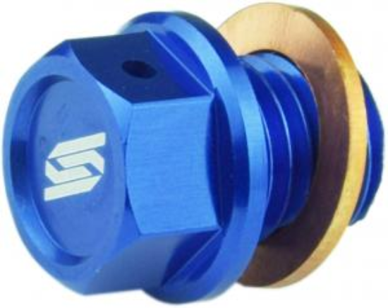Afbeeldingen van Scar Magnetische Olieaftapplug Blauw Ktm/Husqvarna/GasGas