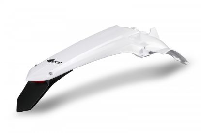 Afbeeldingen van UFO REAR FENDER ENDURO LED YAMAHA WHITE - YZ125 / YZ250 22-