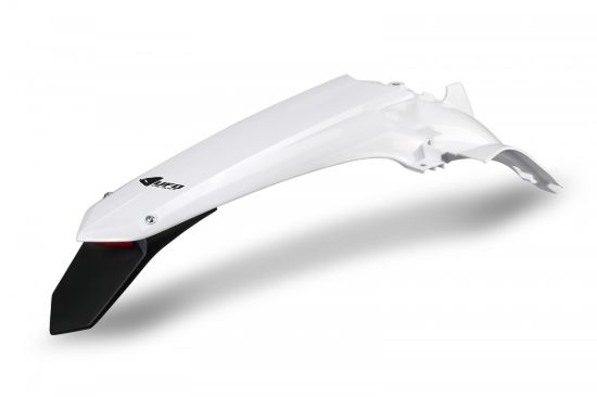 Afbeeldingen van UFO REAR FENDER ENDURO LED YAMAHA WHITE - YZ125 / YZ250 22-