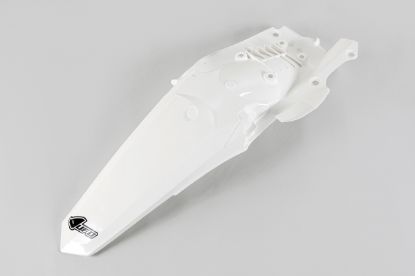Picture of UFO REAR FENDER YAMAHA WHITE - WRF250 15-19/450 16-18