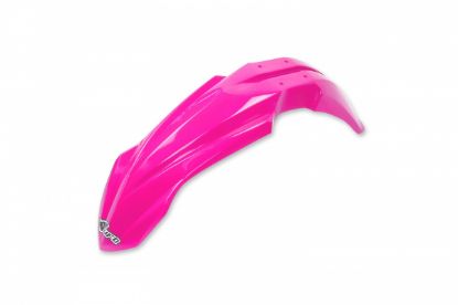 Afbeeldingen van UFO FRONT FENDER YAMAHA NEON PINK - YZ 15-21/YZF 10-17/WR 15-21/WRF12-18