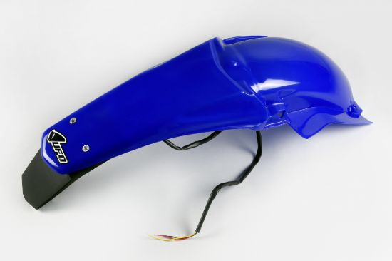 Afbeeldingen van UFO REAR FENDER (W/LED) YAMAHA REFLEX BLUE - WRF250/450 03-06